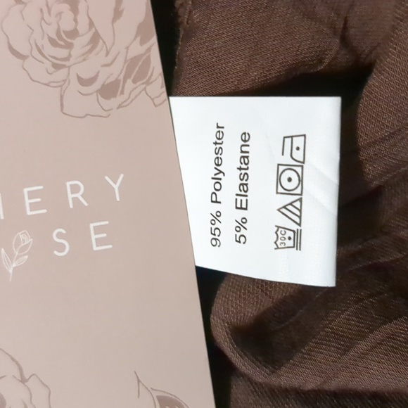 NWT EMERY ROSE short sleeve v-neck button down blouse top shirt SIZE 2X - Picture 15 of 16